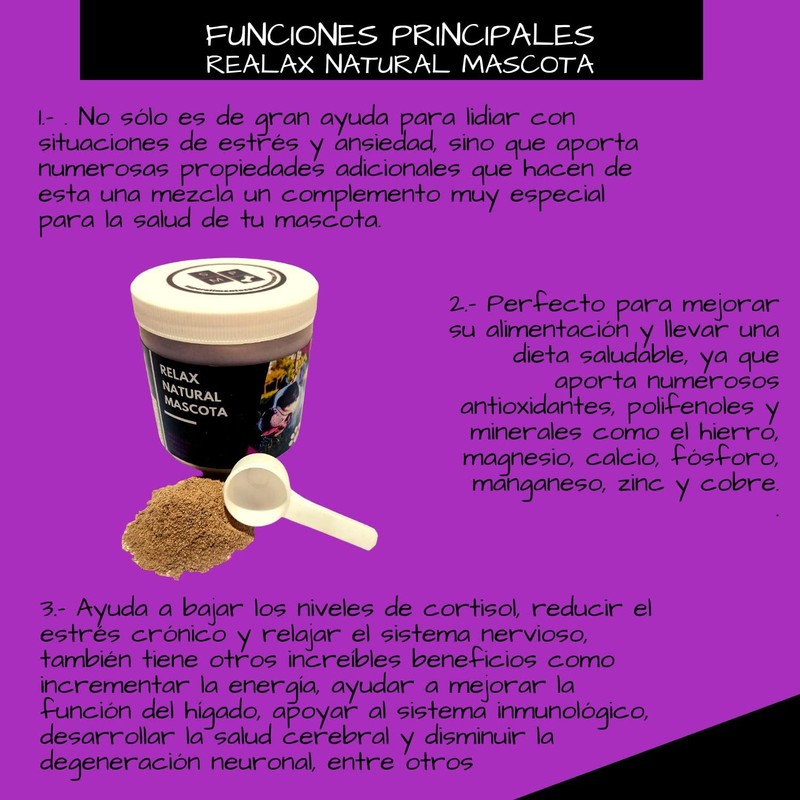 Mezcla Relajante Natural para Perros