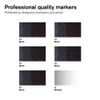 Winsor & Newton, Promarker, Black & Blender, Set of 6,