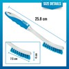 Homeshopa Grout Tile Brush, 2 Pack Plastic Small Narrow Grout