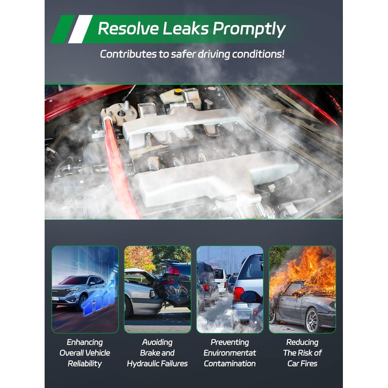 Automotive EVAP Smoke Machine Tester - 12V DC Vacuum Diagnostic