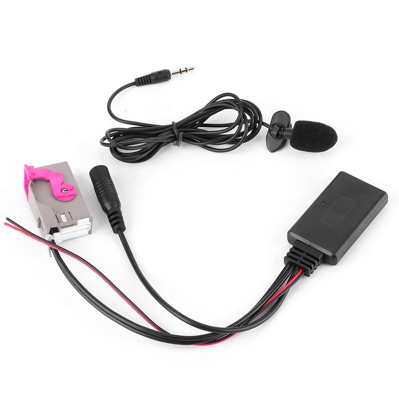 32Pin Bluetooth AUX Adapter Portable Car Stereo Audio Cable Connector