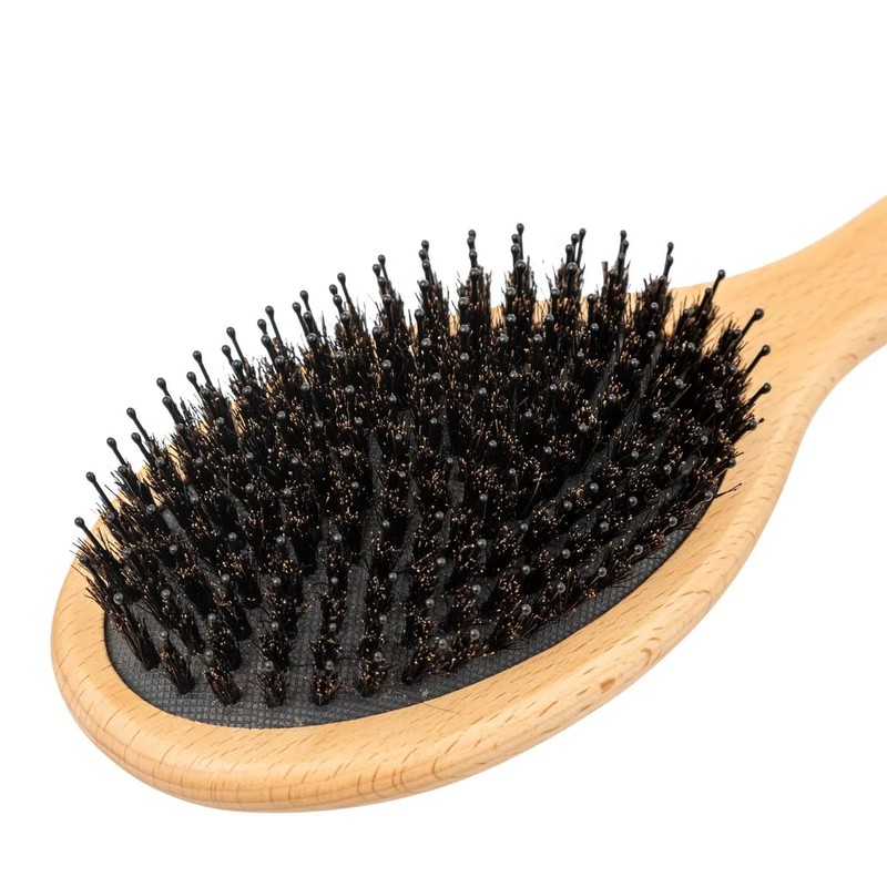 VITA PERFETTA 2 x Bamboo Hair Brushes - Boar Bristle