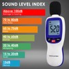 Wireless Decibel Meter, Bluetooth Sound Level Meter with App Data