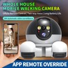 Denash Pet Camera Home Security Camera,1080P Indoor Movable Cameras,2 Way