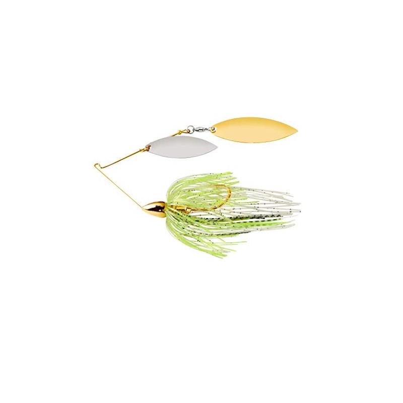 War Eagle Custom Lures WE38GW09 3/8 Double Willow Gold Frame