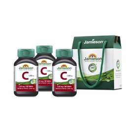 Jamieson Vitamin C Gift Set (1243mg / 자미에슨 비타민C 선물세트 (1243mg X 100정 x 3병) 300일분