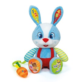 Clementoni 61769 Clementoni-61769-Baby Interactive Rabbit, Multi-Colour