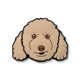 Super Cute Baby Puppy Poodle Labradoodle Croc Charm - Animal Dog