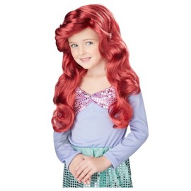 California Costumes, Lil' Mermaid Wig Red