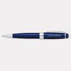 THINGS REMEMBERED Engraved Cross Bailey Blue Lacquer & Chrome Ballpoint