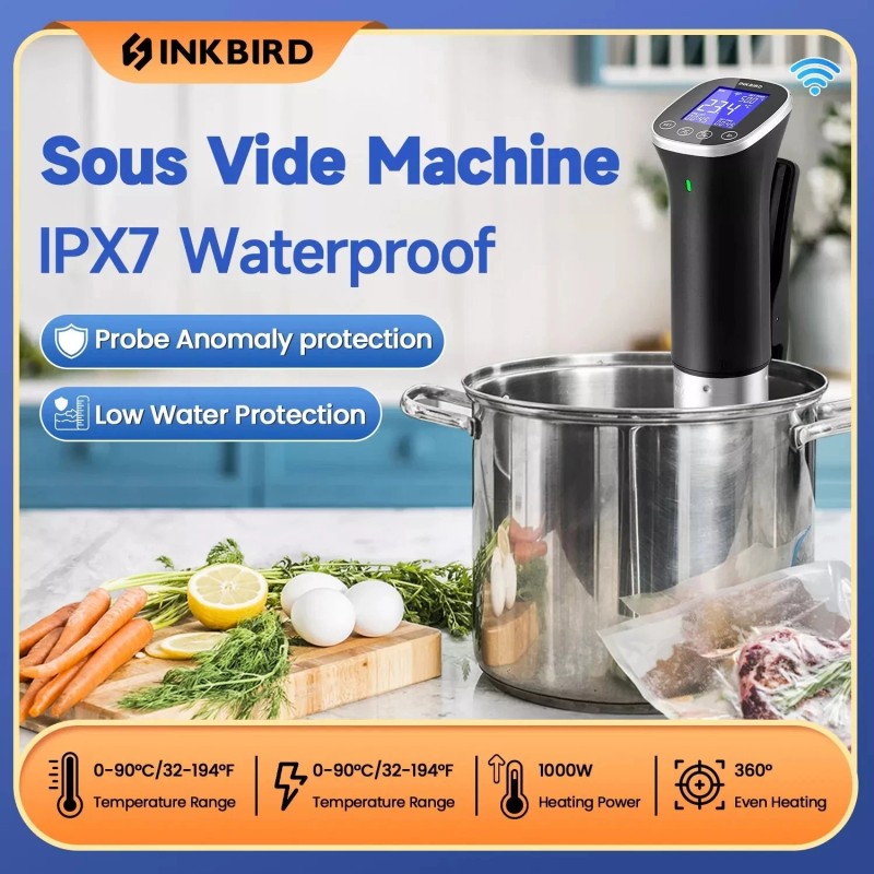 INKBIRD Culinary Sous Vide Precision Cooker ISV-300W Immersion Circulator Timer