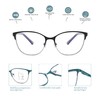 Kafirlo Progressive Multifocus Reading Glasses Women Cat Eye No Line
