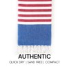 BAY LAUREL Turkish Beach Towel with Travel Bag 39 x