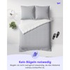 Wolkenfeld Cushion Cover 70 x 90 cm, 1-Piece – Two-Tone