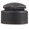 20 Pcs 17mm Wheel Nut Covers - Black 17mm Wheel