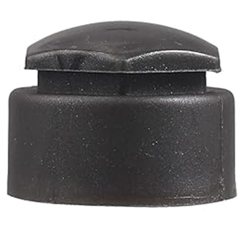 20 Pcs 17mm Wheel Nut Covers - Black 17mm Wheel