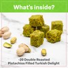 Eastanbul Turkish Delight Pistachio 8.8oz Double Roasted Pistachios Filled