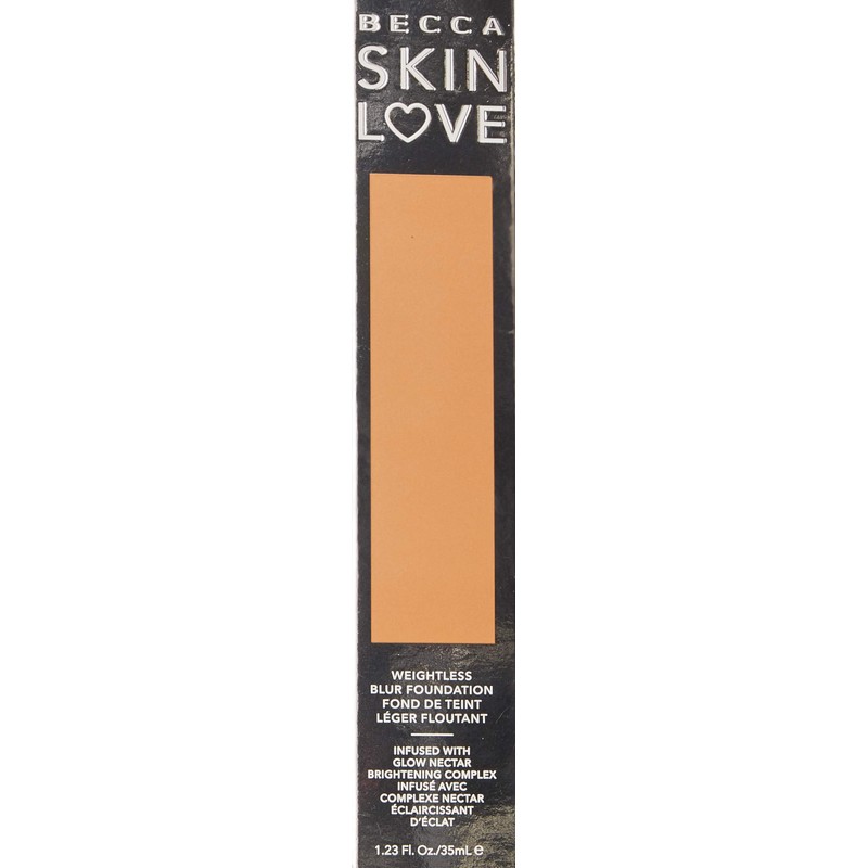 Becca Skin Love Weightless Blur Foundation, Amber, 1.23 Ounce