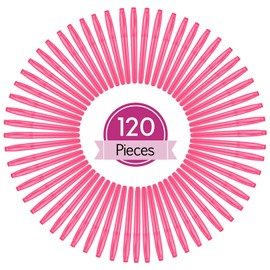 Colarr 120 Pcs Highlighter Bulk Bright Colors Highlighter Markers Chisel Tip Quick Drying Neon Fluorescent Highlighters Markers for Office Home School Kids Students Teachers Writing Supplies (Pink)