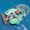 HECCEI Mambobaby Float with Canopy Crocodile Baby Pool Swim Float