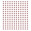 Vama Fashions Round Maroon Bindi Set Combo Bindiya tikka tika