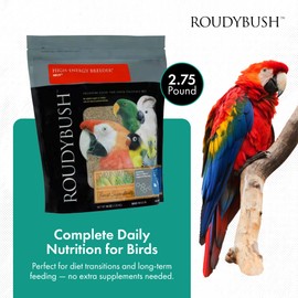 Roudybush High Energy Breeder Bird Food, Small, 44-Ounce