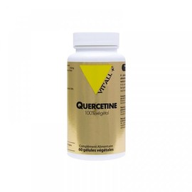 바이탈+퀘르세틴 350mg 60 식물성 캡슐 Vital+Quercetin 350mg 60 Plant-Based Capsules