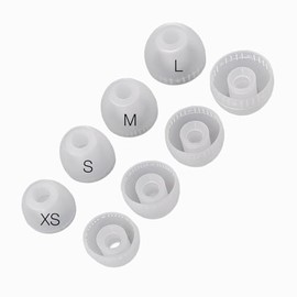TENNMAK Eartips Replacement for Sony WF-C500 / WF-C700N / WF-C510 / LinkBuds S Earbuds Earpad - White