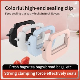 Unbranded 4pcs Plastic Bag Sealing Clamp For, Household Kitchen Food Sealing Clip