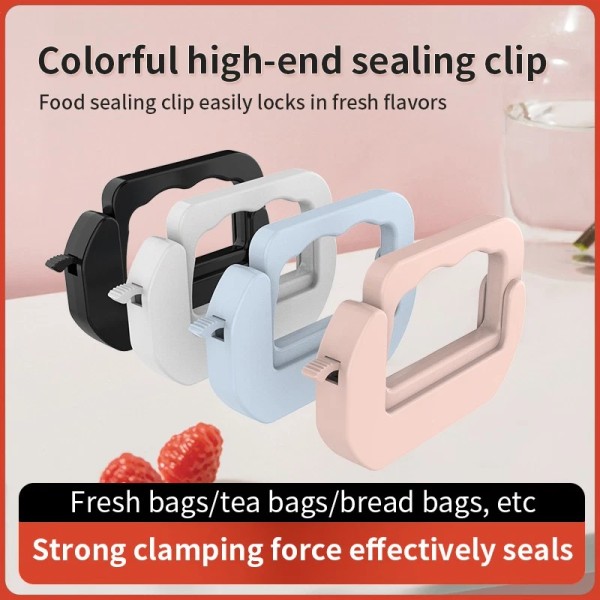 Unbranded 4pcs Plastic Bag Sealing Clamp For, Household Kitchen Food
