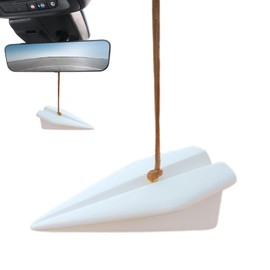 Paper Airplane Car Pendant,Paper plane Car Air Fresheners | Rearview Pendant for Men and Women