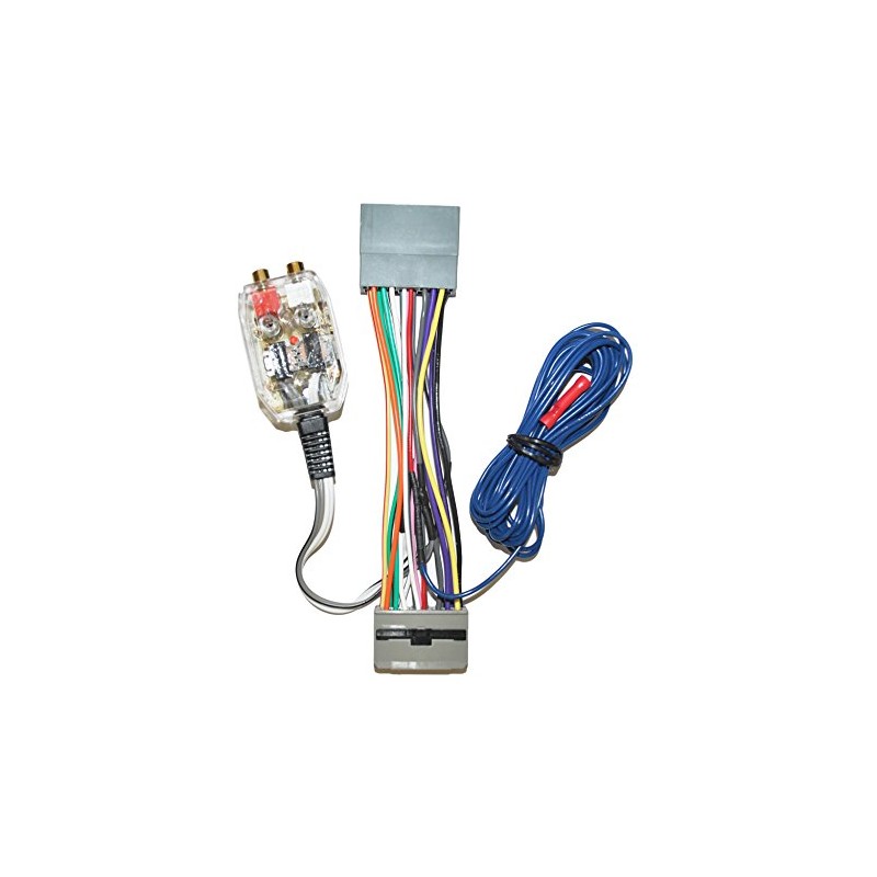 Factory Radio Add Amplifier Amp Interface Adapter Wiring Wire Harness