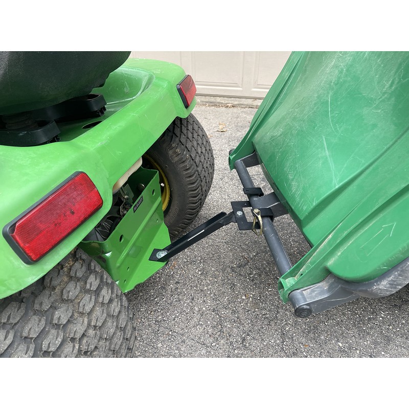 American-Made Garbage Commander UBL Single Can Ball or Bolt Mounted