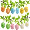 Pack of 12 Easter Eggs for Hanging – Decorative Easter