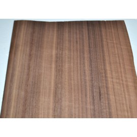 Walnut Raw Wood Veneer Sheet 10 x 34 inches 1/42nd Thick