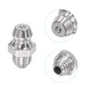 uxcell 2Pcs Stainless Steel Straight Grease Fitting 1/4-28 Inch Thread