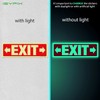 iSYFIX Exit Stickers Signs with Directional Right & Left Arrow