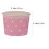 DOITOOL 100Pcs Ice Cream Sundae Cups Paper Yogurt Dessert Bowls