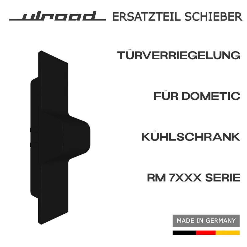 ULROAD Replacement Door Lock for Dometic Fridge RM 7XXX Grey