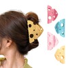 Pink Hair Clips Cheese Hair Clips Cute Claw Clips Women