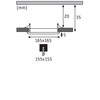 Paulmann 92068 Quality Recessed Light Set Panel Angular LED 1x12W
