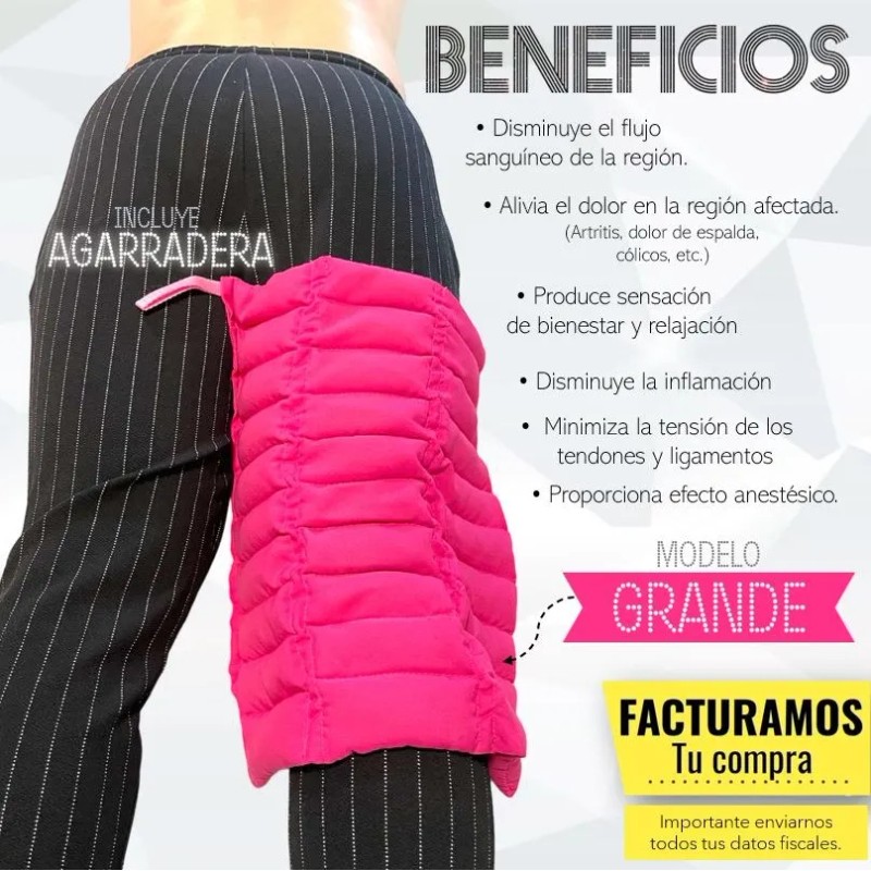 Compresa De Semillas Con Aroma-cojín Terapéutico Grande