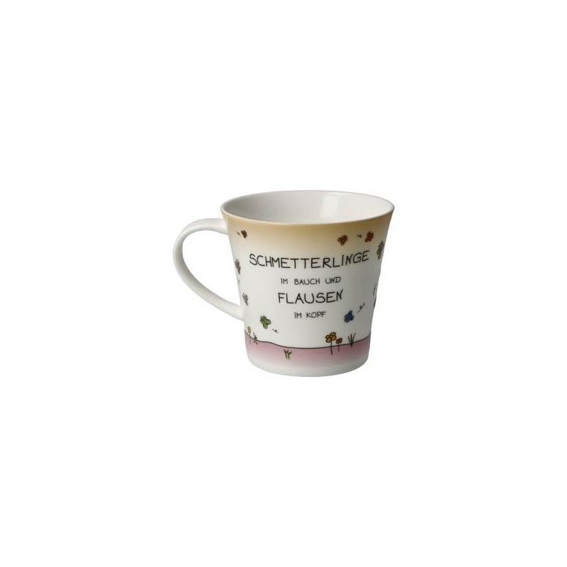 Goebel Coffee / Tea Cup Butterflies in the Belly The