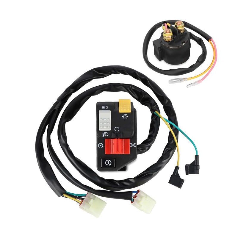 M MATI Handlebar & Starter Relay Switch for Honda TRX400EX