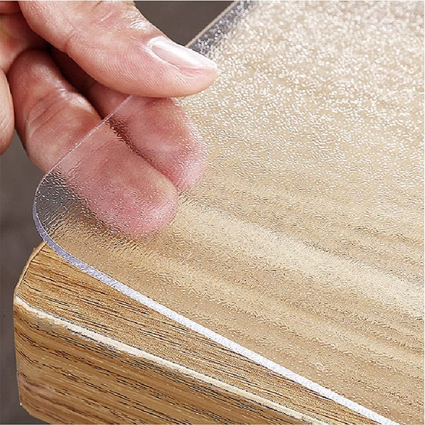 Royhom Frosted Table Cover Protector 2mm Thick, 60 x 36