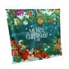 ORFOFE Vinyl PVC Table Cover Oilproof Waterproof Tablecloth for Christmas
