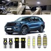 Bllatta 11pcs Super bright White 6000K LED Interior Light Kit