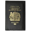United Kingdom Passport Wallet Genuine Leather Passport holder with British