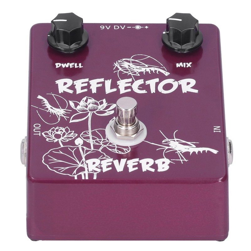 Spring Reverb Pedal Electric Guitar Reflector Effect Accessories Aluminum Alloy