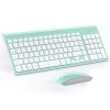Topmate Ultra Slim Wireless Keyboard and Mouse Combo, Silent Compact